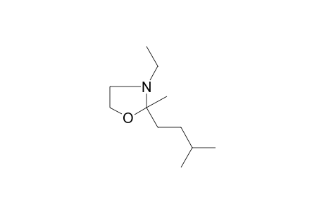 3-ethyl-2-isoamyl-2-methyl-oxazolidine