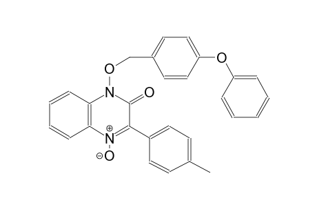 3-(4-methylphenyl)-1-[(4-phenoxybenzyl)oxy]-2(1H)-quinoxalinone 4-oxide