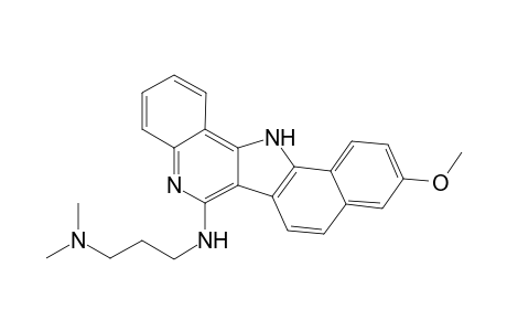 6-[3-[N,N-(Dimethylamino)propylamino]]-10-methoxy-5H,13H-benzo[4,5]indolo[3,2-c]quinoline
