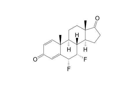 Androsta-1,4-diene-3,17-dione, 6,7-difluoro-, (6.alpha.,7.alpha.)-
