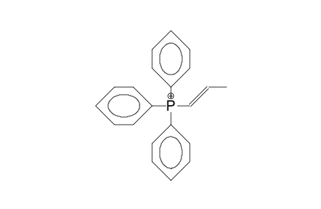 Triphenyl-trans-propenyl-phosphonium cation