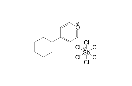 4-CYCLOHEXYL-PYRYLIUM-HEXACHLORO-ANTIMON