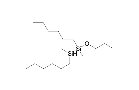 Disilane, 1,2-dihexyl-1,2-dimethyl-1-propoxy-