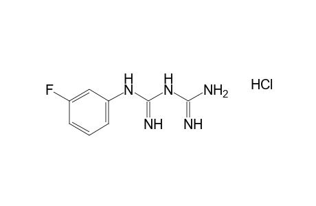 1-(m-fluorophenyl)biguanide, monohydrochloride