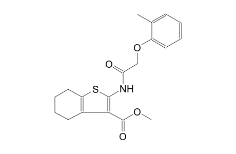 benzo[b]thiophene-3-carboxylic acid, 4,5,6,7-tetrahydro-2-[[(2-methylphenoxy)acetyl]amino]-, methyl ester