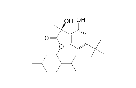 (2S)-2-hydroxy-2-(2-hydroxy-4-tert-butylphenyl)propanoic acid (-)-menthyl ester