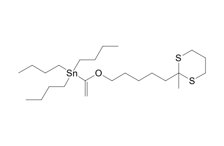 2-Methyl-2-{5-[1-(tributylstannyl)vinyloxy]pentyl}-1,3-dithiane