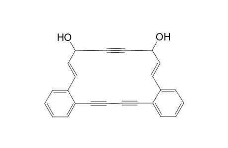 7,8:13,14-Dibenzo-5,7,13,15-cyclohexadecatetraene-2,9,11-triyne-1,4-diol