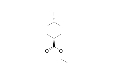 Ethyl trans-4-iodocyclohexane carboxylate