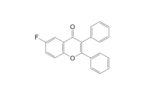 6-Fluoro-2,3-diphenyl-4H-chromen-4-one