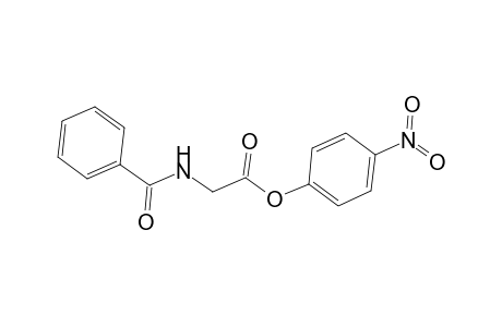 4-Nitrophenyl (benzoylamino)acetate