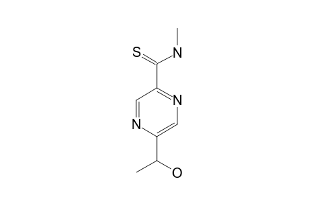 5-(1-HYDROXY)-ETHYL-2-N-METHYLPYRAZINETHIOCARBOXAMIDE