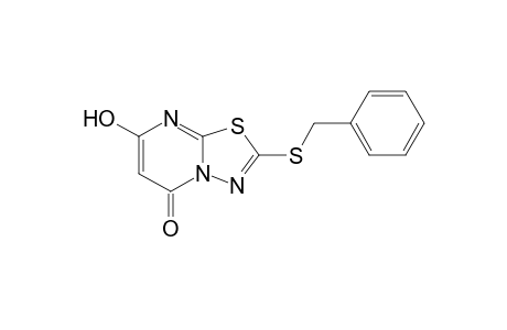 2-(Benzylthio)-7-hydroxy-5H-1,3,4-thiadiazolo(3,2-a)pyrimidin-5-one