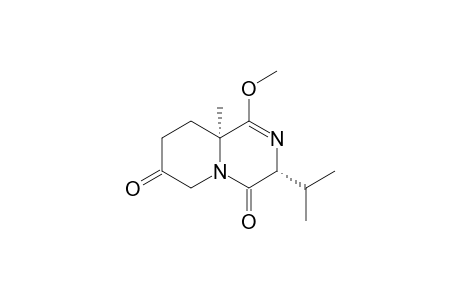 (3R,9aS)-1-methoxy-9a-methyl-3-propan-2-yl-3,6,8,9-tetrahydropyrido[1,2-a]pyrazine-4,7-dione