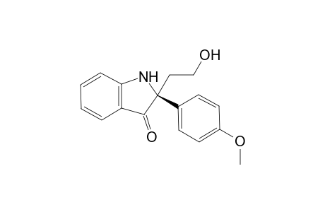 (2S)-2-(2-Hydroxyethyl)-2-(4-methoxyphenyl)-2,3-dihydro-1H-indol-3-one