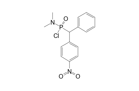 N,N-DIMETHYL-P-[4-NITROPHENYL-(PHENYL)-METHYL]-PHOSPHONAMIDIC_CHLORIDE;MAJOR_DIASTEREOMER