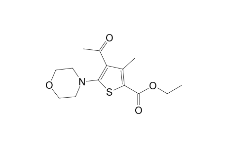 Ethyl 4-acetyl-3-methyl-5-(4-morpholinyl)-2-thiophenecarboxylate