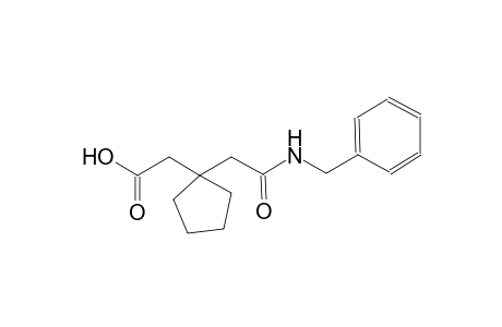 {1-[2-(benzylamino)-2-oxoethyl]cyclopentyl}acetic acid