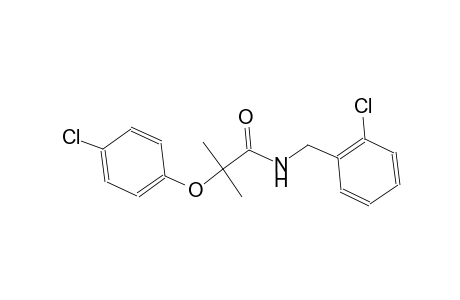N-(2-chlorobenzyl)-2-(4-chlorophenoxy)-2-methylpropanamide