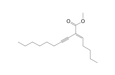Methyl (E)-2-(1-octynyl)-2-heptenoate