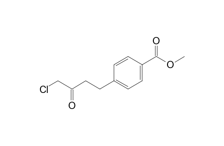 4-(4-Chloro-3-keto-butyl)benzoic acid methyl ester