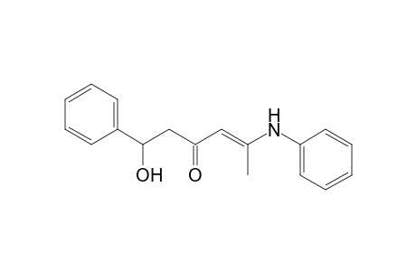 6-Phenyl-6-hydroxy-2-(N-phenylamino)hex-2-en-4-one