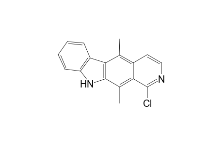 1-chloro-5,11-dimethyl-10H-pyrido[3,4-b]carbazole