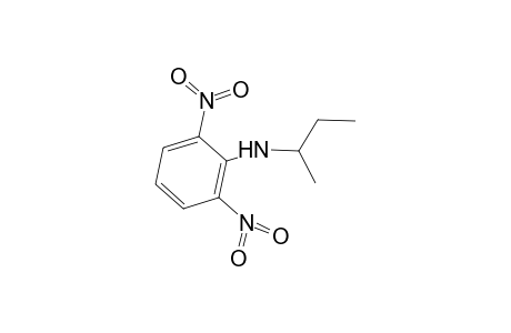 Benzenamine, N-(1-methylpropyl)-2,6-dinitro-