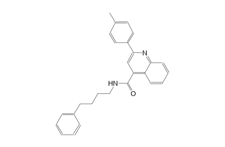 4-quinolinecarboxamide, 2-(4-methylphenyl)-N-(4-phenylbutyl)-
