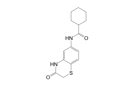 N-(3-keto-4H-1,4-benzothiazin-6-yl)cyclohexanecarboxamide