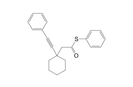 1-THIOPHENOXYCARBONYLMETHYL-1-(2-PHENYLETHYNYL)-CYCLOHEXANE