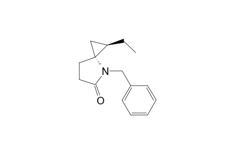 (1R*, 3R*) 4-Benzyl-1-ethyl-4-azaspiro[2.4]heptan-5-one