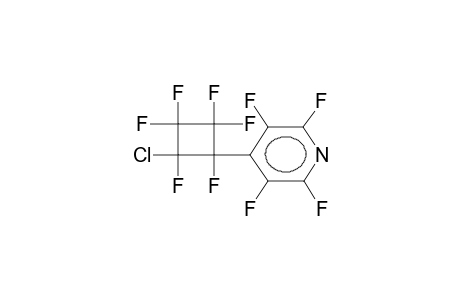 1-CHLORO-2-(2',3',5',6'-TETRAFLUOROPYRIDYL)HEXAFLUOROCYCLOBUTANE(ISOMER MIXTURE)