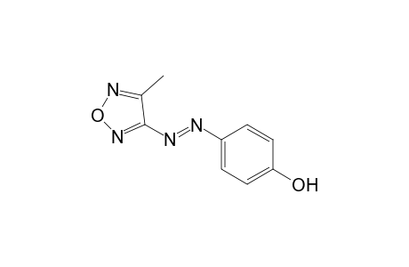 N(1)-[5'-Methyl-2',1',3'-oxadiazol-4'-yl]-N(2)-(4"-hydroxyphenyl)-diazene