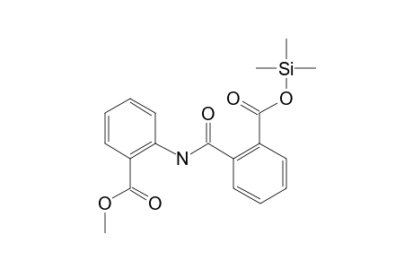 2-{[2-(Methoxycarbonyl)anilino]carbonyl}benzoic acid, tms derivative