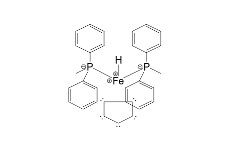 Iron, (.eta.5-2,4-cyclopentadien-1-yl)hydrobis(methyldiphenylphosphine)-