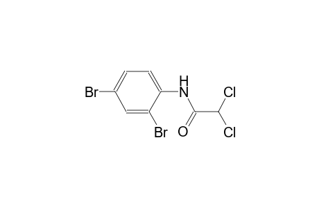 acetamide, 2,2-dichloro-N-(2,4-dibromophenyl)-
