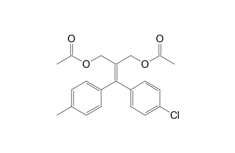 2-[(4-Methylphenyl)(4-chlorophenyl)methylene]propan-1,3-diyl Diacetate