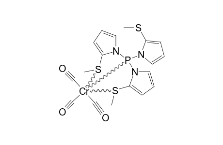 [MIU-(3)-(S,S,P)-TRI-[2-(METHYLTHIO)-PYRROLYL]-PHOSPHINE]-TRICARBONYL-CHROMIUM-(0)