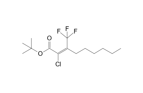 (E)-2-chloro-3-(trifluoromethyl)-2-nonenoic acid tert-butyl ester