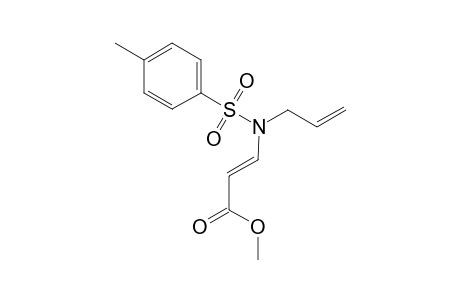 Methyl (E)-3-[allyl(4-methylbenzenesulfonyl)amino]acrylate
