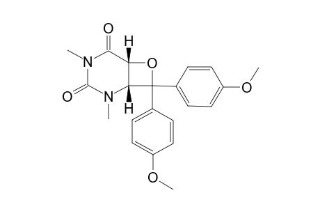 (Z)-8,8-BIS-(4-METHOXYPHENYL)-2,4-DIMETHYL-7-OXA-2,4-DIAZABICYCLO-[4.2.0]-OCTANE-3,5-DIONE