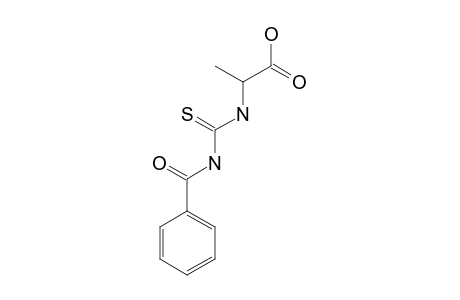 2-(3-BENZOYLTHIOUREIDO)-ISOPROPANOIC-ACID