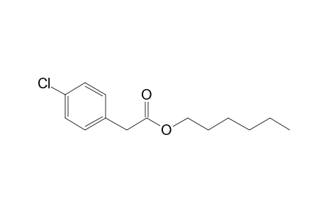 Phenylacetic acid, 4-chloro-, hexyl ester