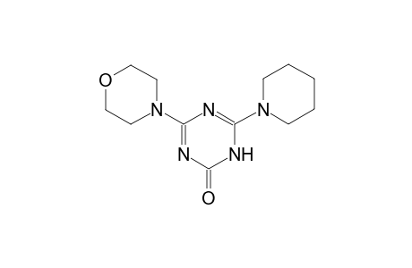 4-(4-Morpholinyl)-6-(1-piperidinyl)-1,3,5-triazin-2(1H)-one