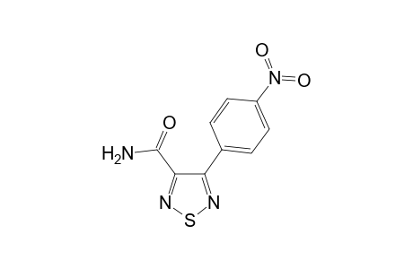 4-(4-Nitrophenyl)-1,2,5-thiadiazole-3-carboxamide