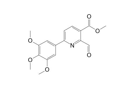 Methyl 2-Formyl-6-(3,4,5-trimethoxyphenyl)-3-nicotinates