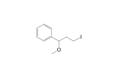 3-Iodo-1-methoxy-1-phenylpropane