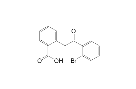 2-[2-(2-bromophenyl)-2-oxoethyl]benzoic acid