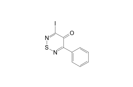 3-Iodo-5-phenyl-4H-1,2,6-thiadiazin-4-one